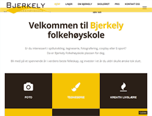Tablet Screenshot of bjerkely.fhs.no